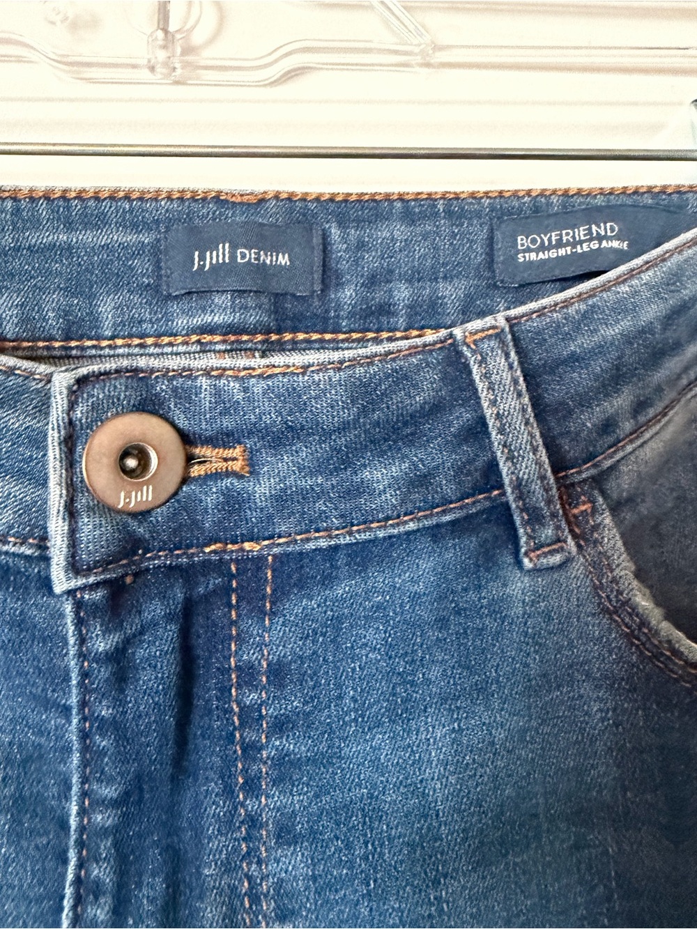 J Jill Boyfriend Straight-leg Ankle Jeans - Picture 3 of 11